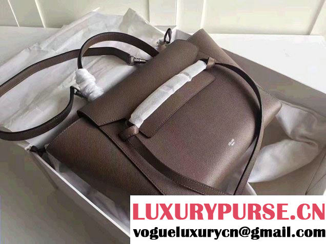 Celine Belt Tote Small Bag in Epsom Leather