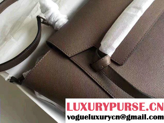 Celine Belt Tote Small Bag in Epsom Leather