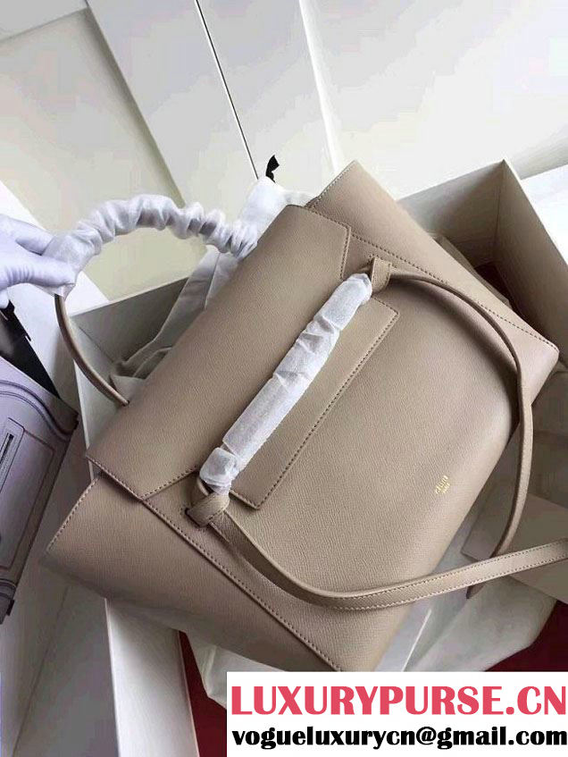 Celine Belt Tote Small Bag in Epsom Leather