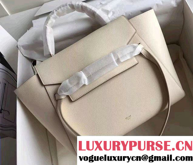 Celine Belt Tote Small Bag in Epsom Leather