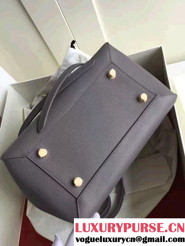 Celine Belt Tote Small Bag in Epsom Leather