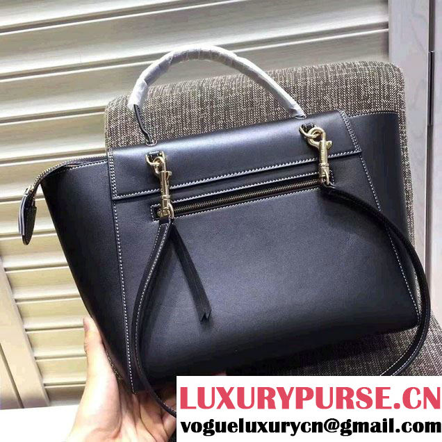 Celine Belt Tote Small Bag in Epsom Leather