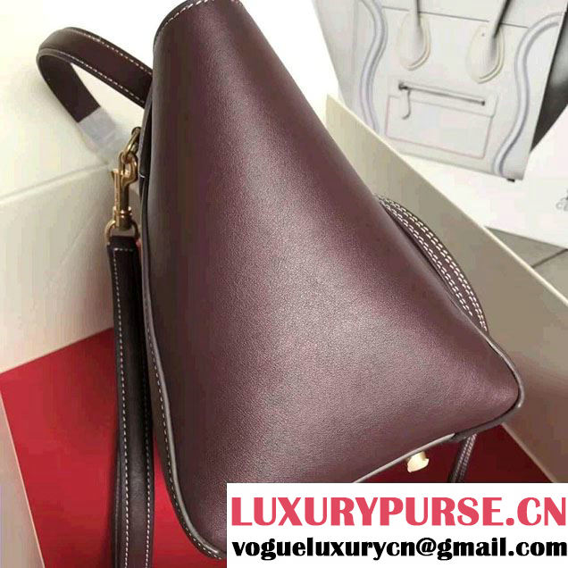 Celine Belt Tote Small Bag in Epsom Leather
