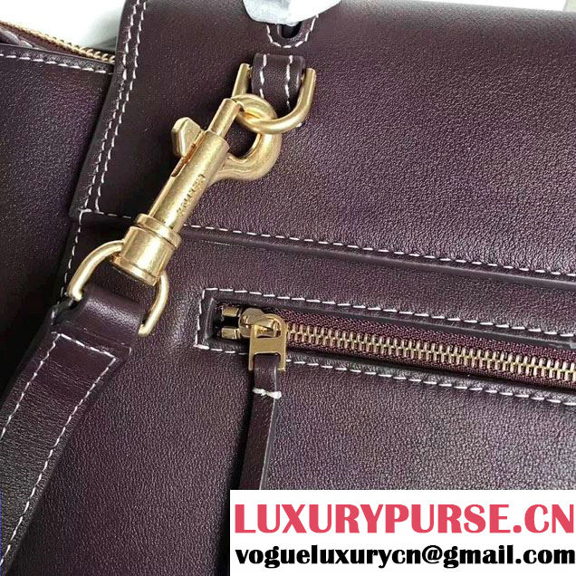Celine Belt Tote Small Bag in Epsom Leather