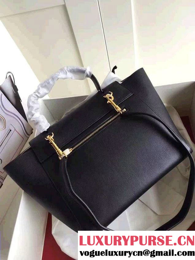 Celine Belt Tote Small Bag in Clemence Leather