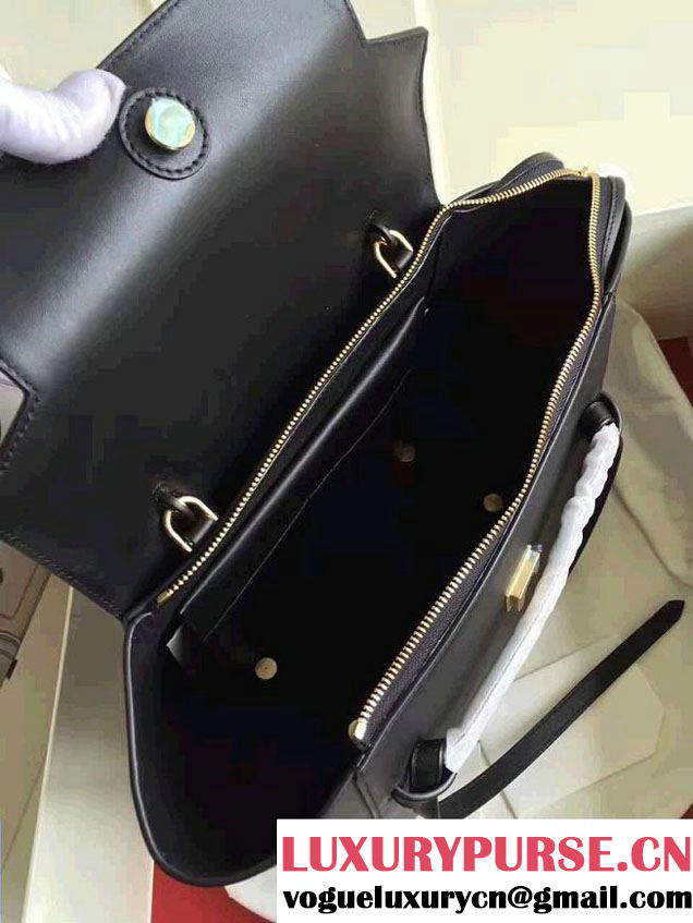 Celine Belt Tote Small Bag in Clemence Leather