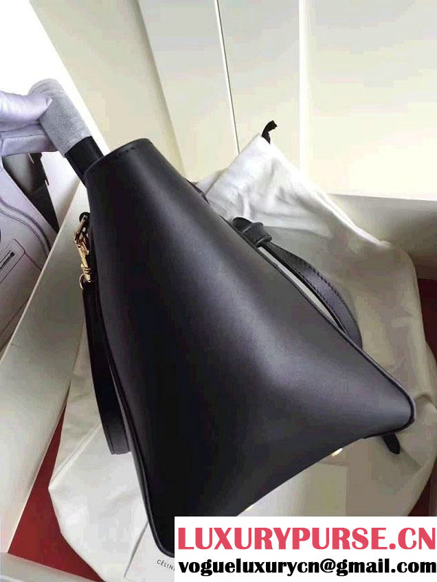 Celine Belt Tote Small Bag in Epsom Leather