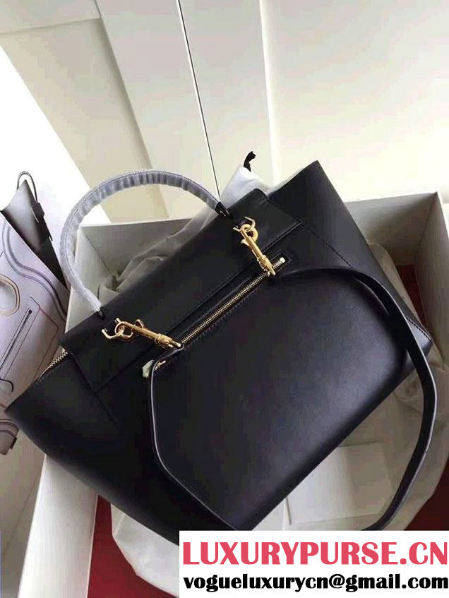 Celine Belt Tote Small Bag in Epsom Leather