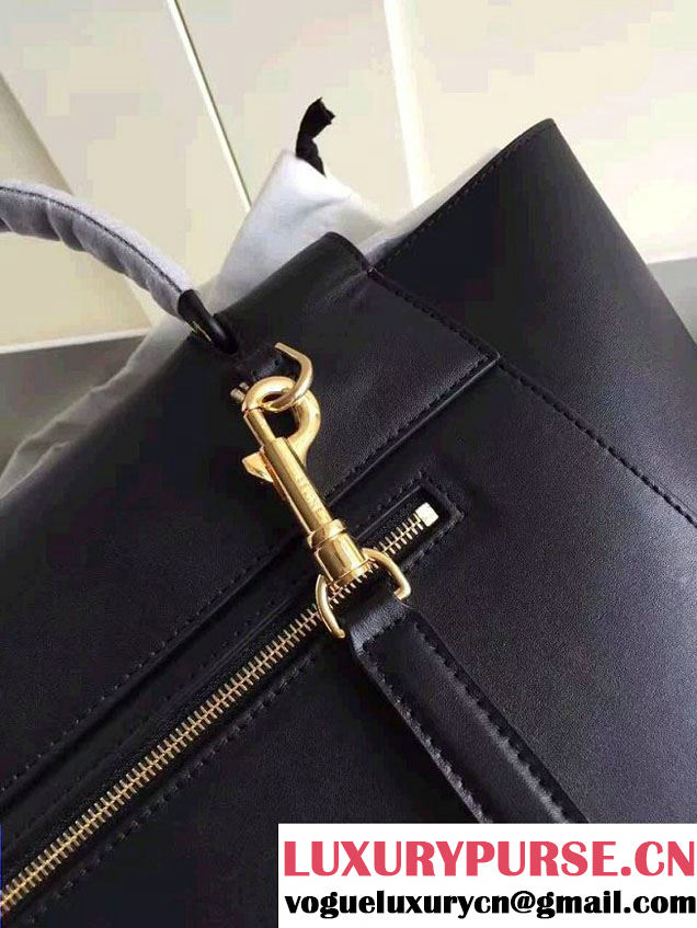 Celine Belt Tote Small Bag in Epsom Leather