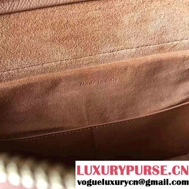 Celine Belt Tote Small Bag in Epsom Leather Brown