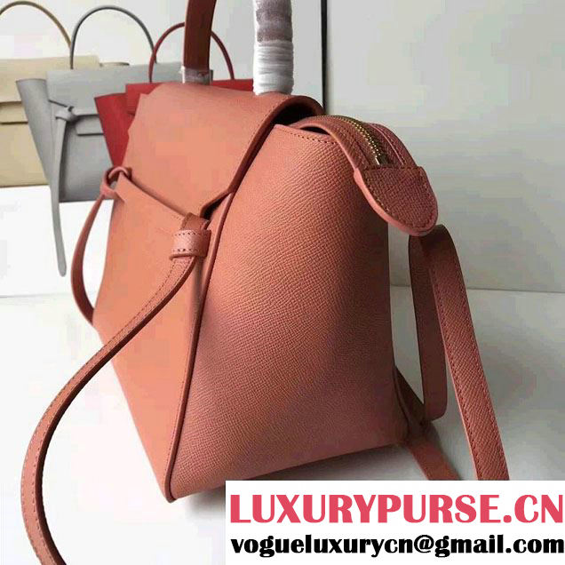 Celine Belt Tote Small Bag in Epsom Leather