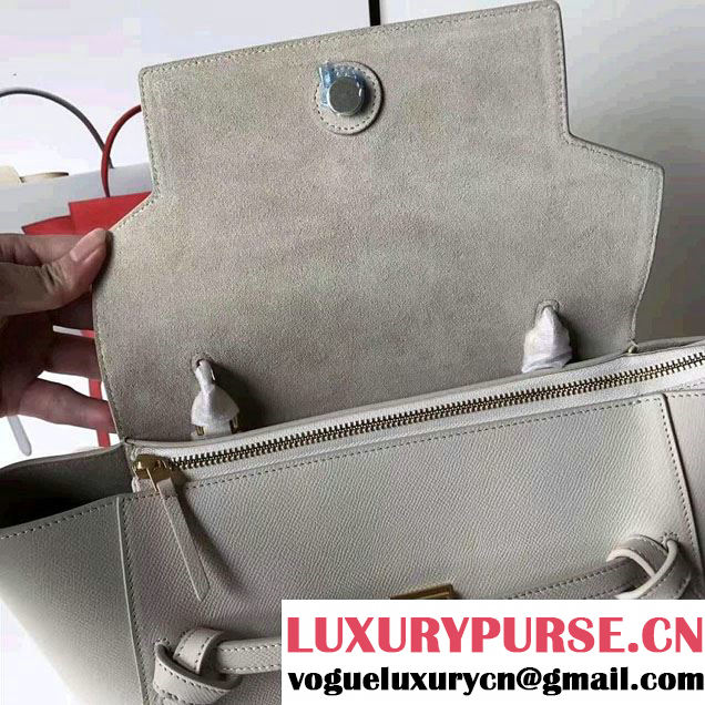 Celine Belt Tote Small Bag in Epsom Leather