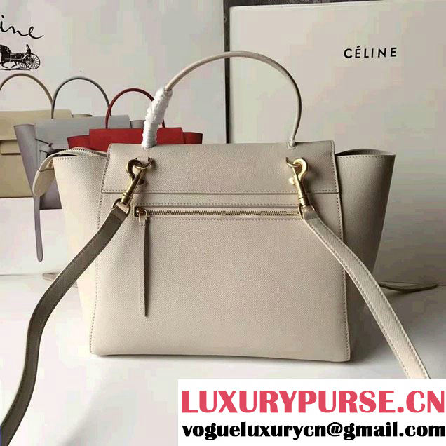 Celine Belt Tote Small Bag in Epsom Leather