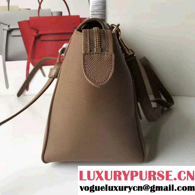 Celine Belt Tote Small Bag in Epsom Leather