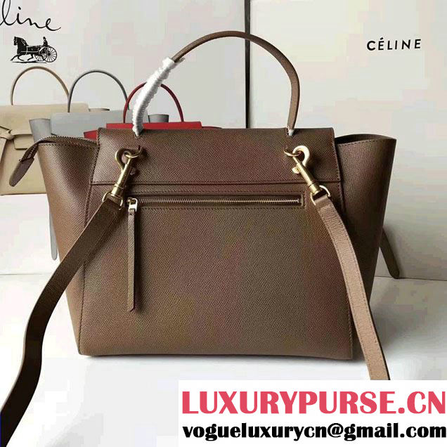 Celine Belt Tote Small Bag in Epsom Leather