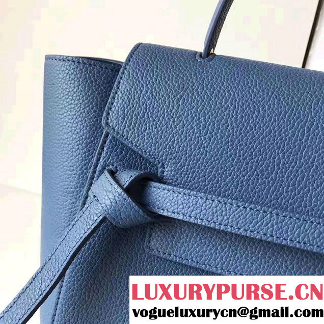 Celine Belt Tote Mini Bag in Clemence Leather