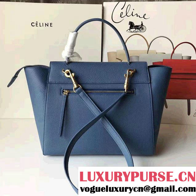 Celine Belt Tote Mini Bag in Clemence Leather