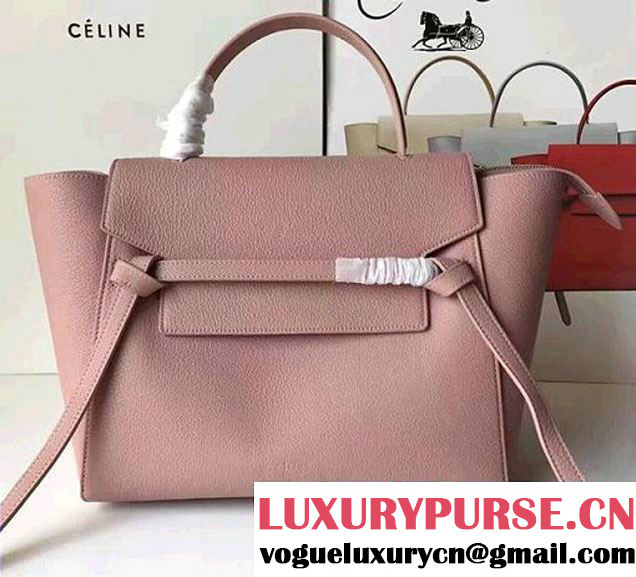 Celine Belt Tote Mini Bag in Clemence Leather