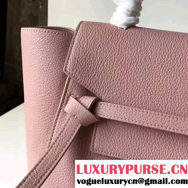 Celine Belt Tote Mini Bag in Clemence Leather