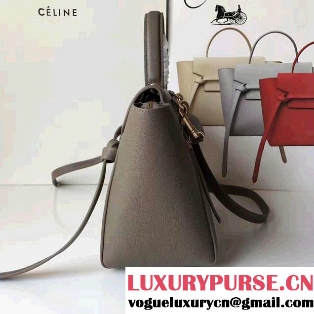 Celine Belt Tote Mini Bag in Clemence Leather