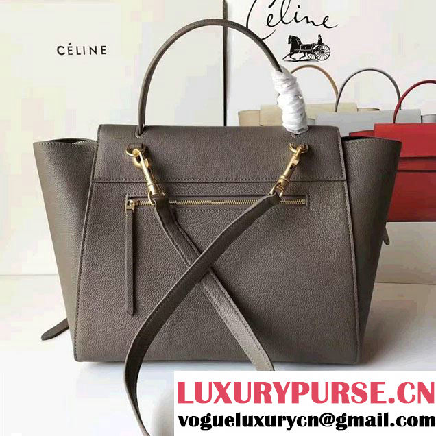 Celine Belt Tote Mini Bag in Clemence Leather