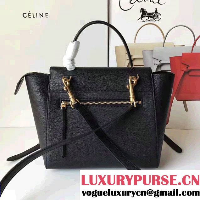 Celine Belt Tote Mini Bag in Clemence Leather