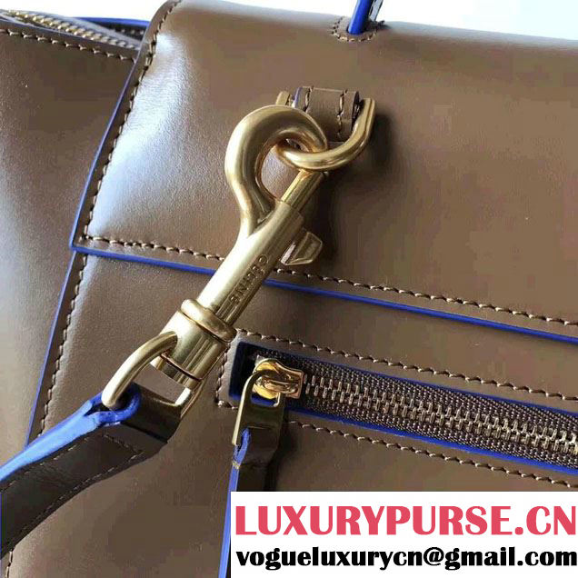 Celine Belt Tote Small Bag in Original Smooth Leather Caramel