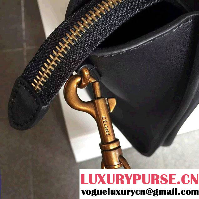 Celine Luggage Nano Tote Bag in Original Calfskin Leather