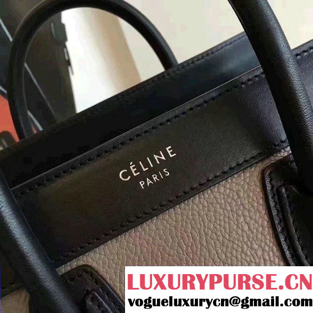Celine Luggage Nano Tote Bag in Original Calfskin Leather