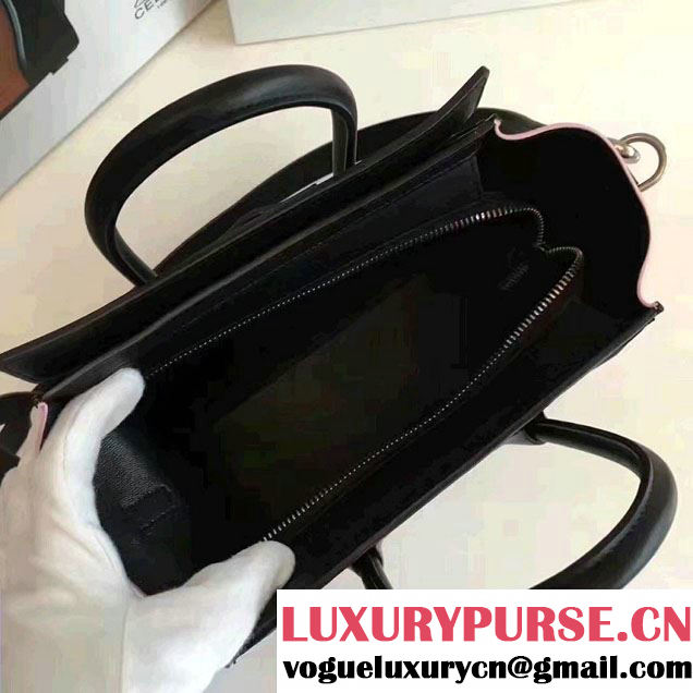 Celine Luggage Nano Tote Bag in Original Calfskin Leather