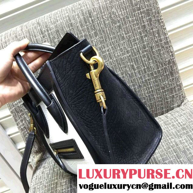 Celine Luggage Nano Tote Bag in Original Grained Leather