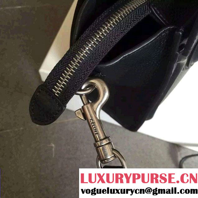 Celine Luggage Nano Tote Bag in Original Grained Leather