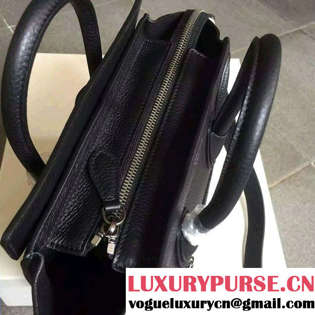 Celine Luggage Nano Tote Bag in Original Grained Leather