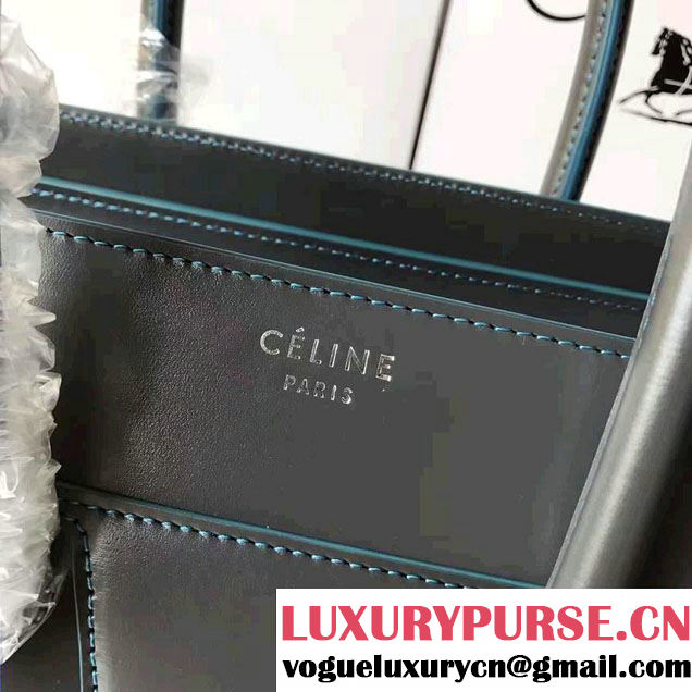Celine Luggage Micro Tote Bag in Original Smooth Leather Etoupe 2017