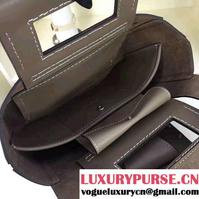 Celine Natural Calfskin Small Square Tote Bag Camel 2016