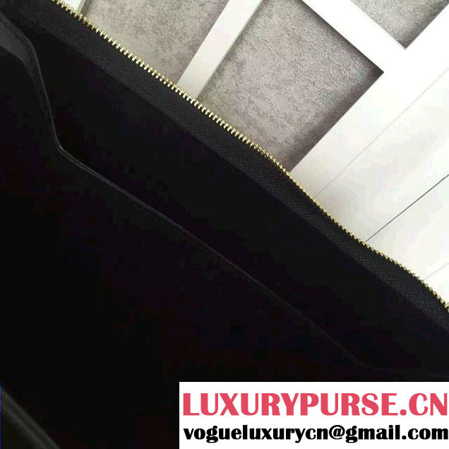 Celine Natural Calfskin Small Saddle Bag Black 2016