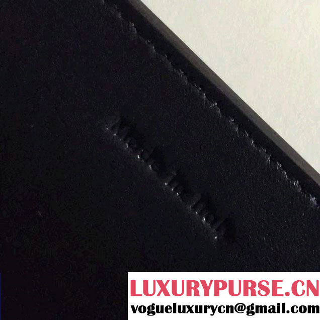 Celine Smooth Calfskin Medium Frame Shoulder Bag Navy/Black Spring 2017