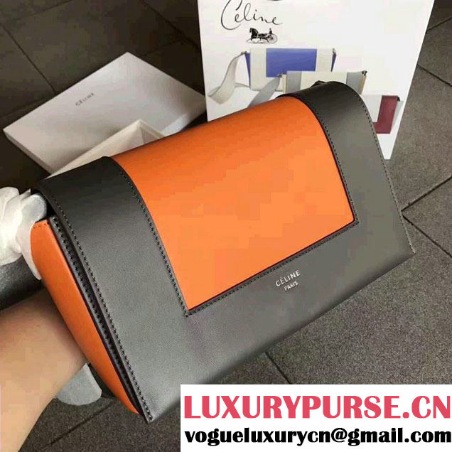 Celine Smooth Calfskin Medium Frame Shoulder Bag Spring 2017