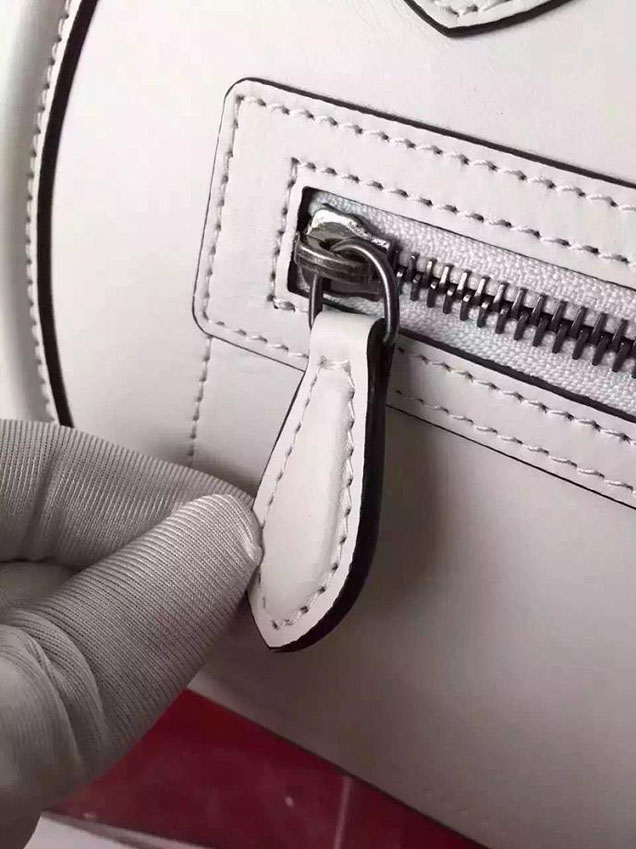 Celine Micro Luggage Bag Smooth Calfskin Fall Winter 2015 Collection White Calf