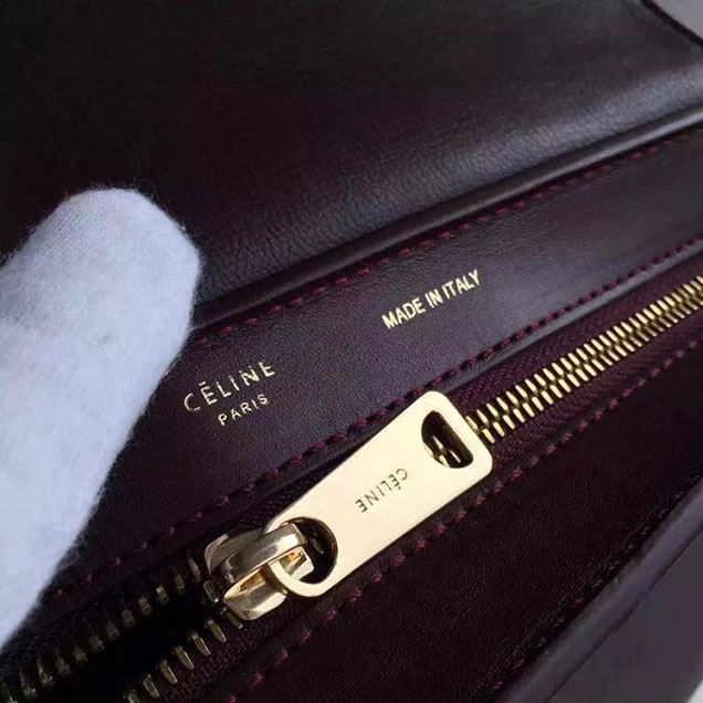 Celine Trapeze Bag Original Smooth Leather Spring Summer 2015 Collection Fuschia Brown Orange