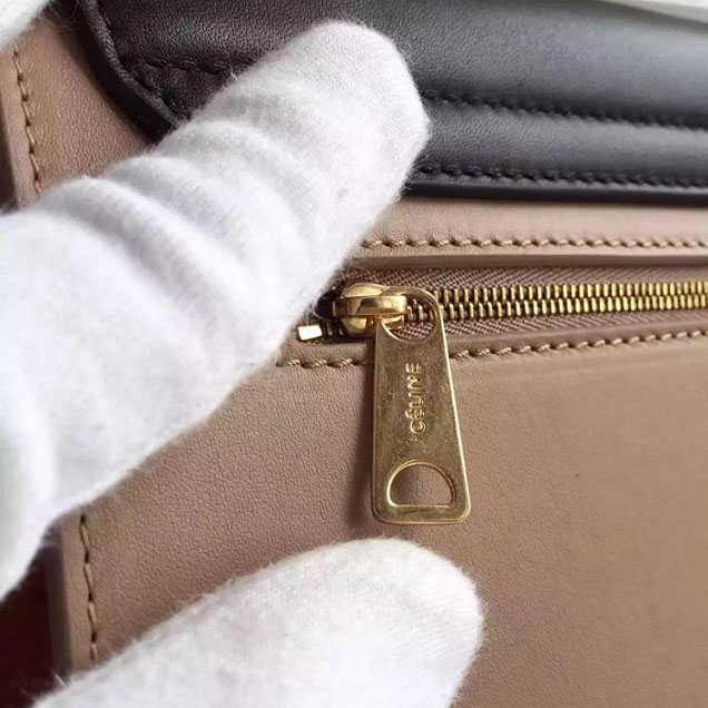Celine Trapeze Bag Original Smooth Leather Spring Summer 2015 Collection Black Beige Orange