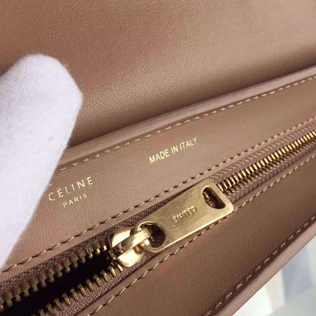 Celine Trapeze Bag Original Smooth Leather Spring Summer 2015 Collection Black Beige Orange
