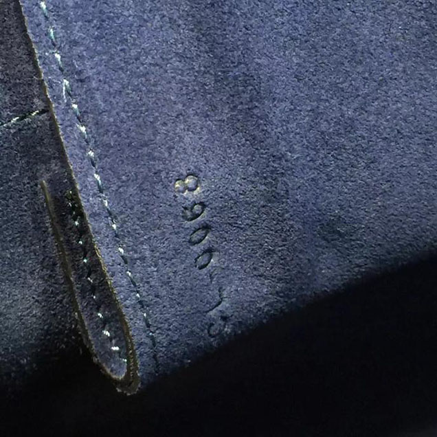 Celine Belt Top Handle Mini Bag Grained Calfskin Leather Pre-Fall Winter 2016 Collection Navy Blue