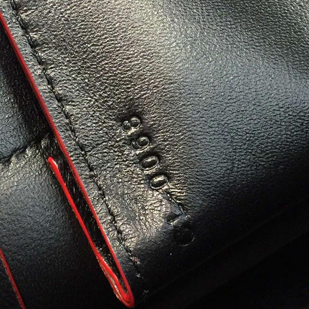 Celine Belt Top Handle Mini Bag Smooth Calfskin Leather Pre-Fall Winter 2016 Collection Black with Red Piping