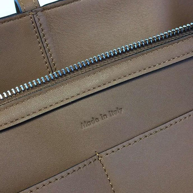 Celine Tri-Fold Shoulder Bag Smooth Calfskin Pre-Fall 2016 Collection Tan