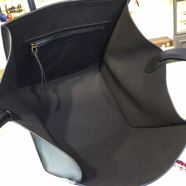 Celine Phantom Tote Bag Grained Calfskin Leather Fall Winter 2016 Collection Black