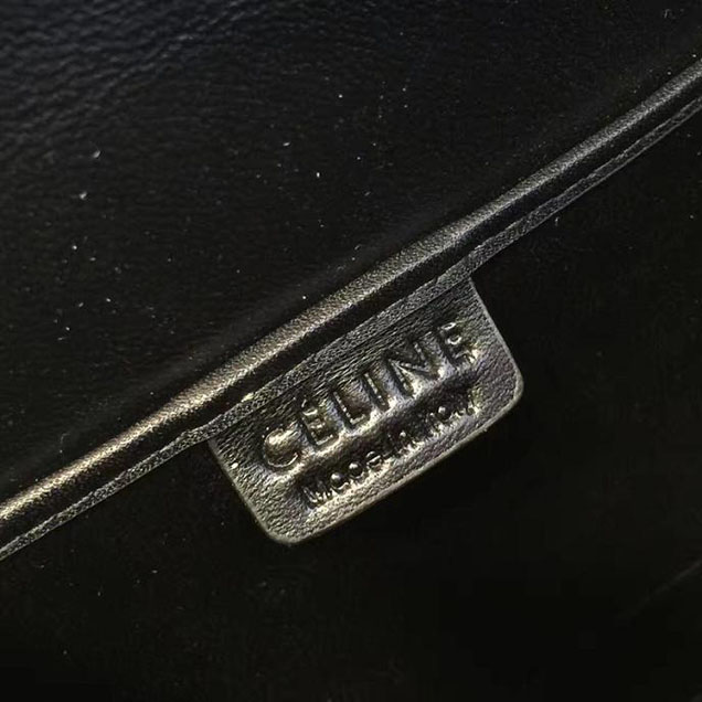 Celine Nano Luggage Bag Calfskin Leather Fall Winter 2016 Collection Multi Yellow Black Beige