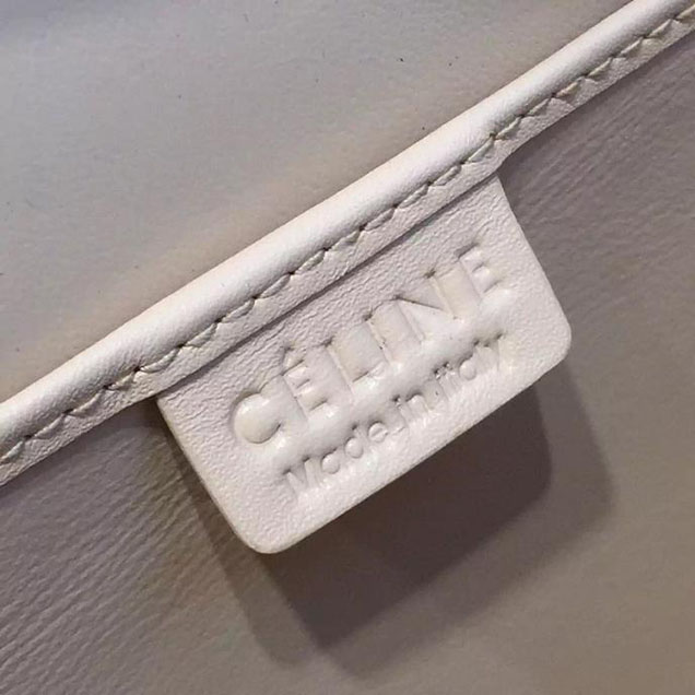 Celine Nano Luggage Bag Calfskin Leather Fall Winter 2016 Collection Multi White Beige Sand