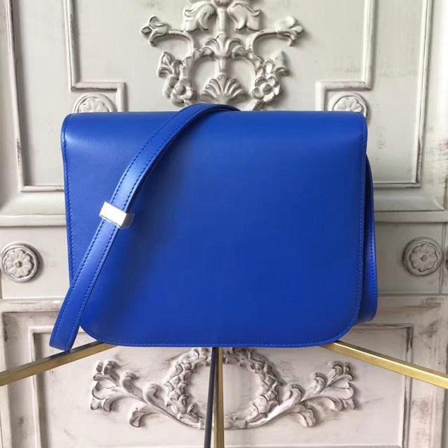 Celine Classic Box Bag Smooth Calfskin Pre-Fall 2017 Bag Collection Blue