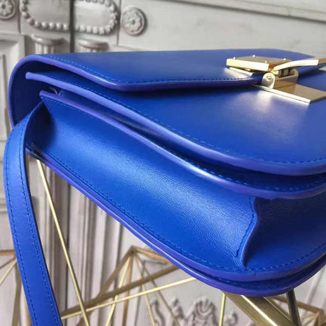 Celine Classic Box Bag Smooth Calfskin Pre-Fall 2017 Bag Collection Blue